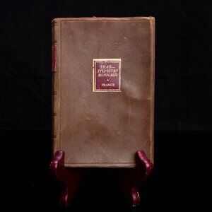 Thaïs & The Crime Of Sylvestre Bonnard By Anatole France | 1932 Leatherbound